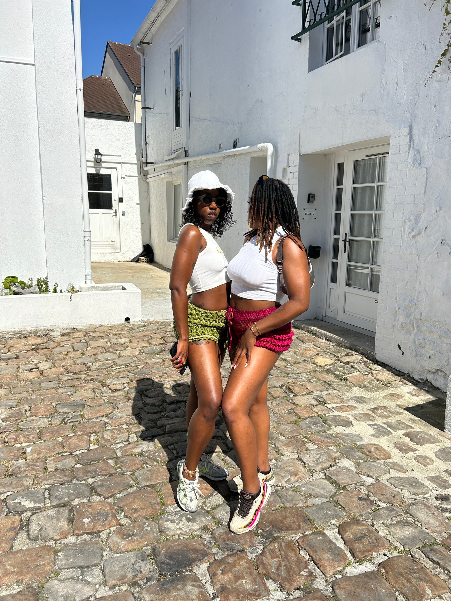 Blossom Crochet Shorts