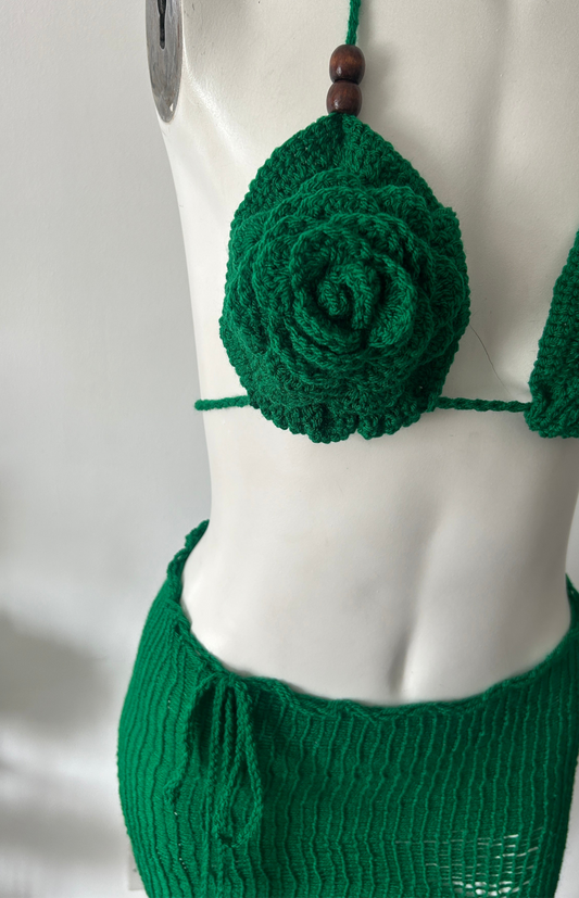 The Flower Skirt Set