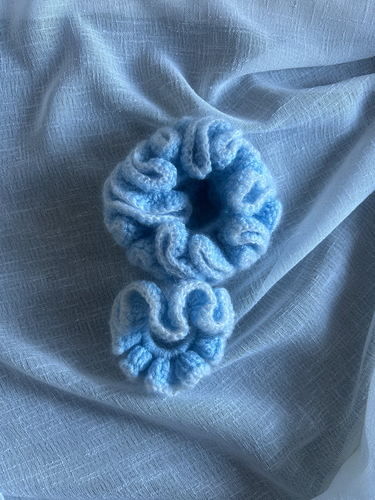 NKBRND Scrunchy - Sky Mini