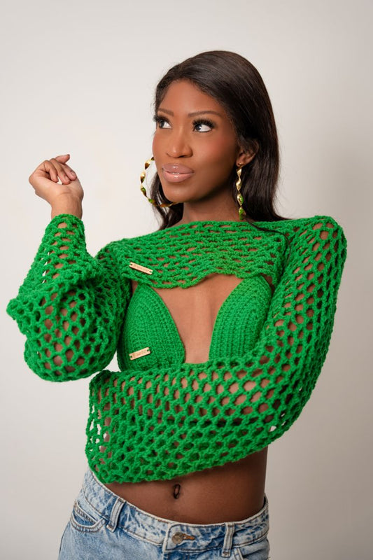 NKBRND Shrug Set - Jade